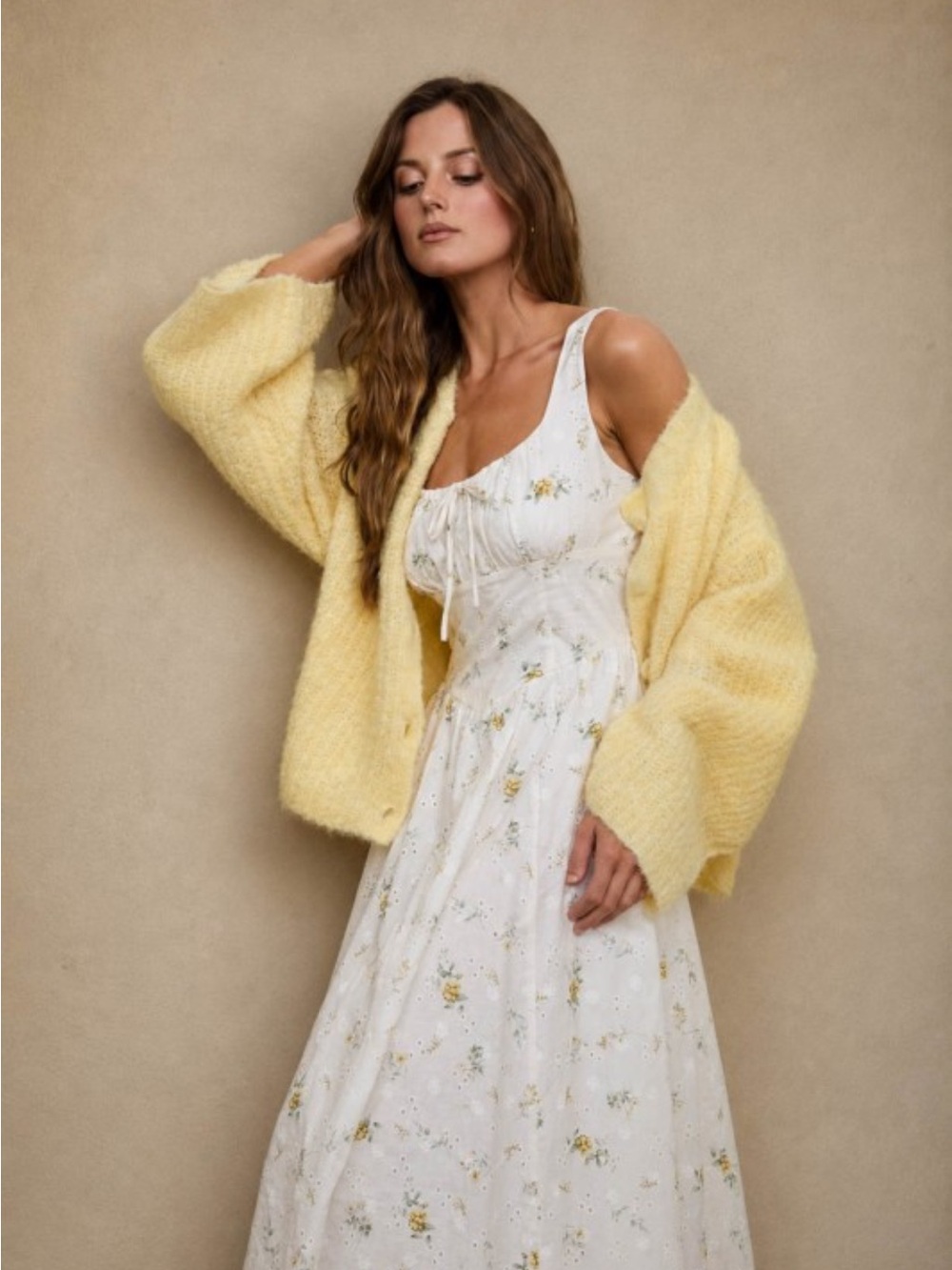 🆕🤍FLORAL STELLA MAXI